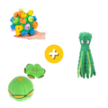 Kit Leve 3 Pague 2 - 1 Pet Ball + Polvo Amigo + Petisco Pet