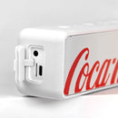 Caixa de Som com Baixos Acentuados Branca | Sound Box Coca-Cola