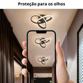 Lustre Moderno Household com 3 Cores