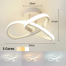 Lustre Moderno Household com 3 Cores