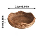 Cesta Artesanal de Palha Rattan