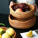 Cesta Artesanal de Palha Rattan