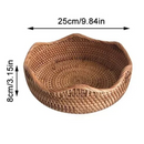 Cesta Artesanal de Palha Rattan