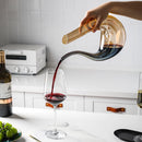 Decanter de Vinho Recipiente de Vidro Cisne Decantador Ambar