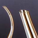 Decanter de Vinho Recipiente de Vidro Cisne Decantador Ambar
