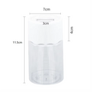 Vaso Hidropônico Transparente para Decoração de Mesa