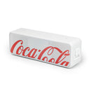 Caixa de Som com Baixos Acentuados Branca | Sound Box Coca-Cola