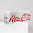 Caixa de Som com Baixos Acentuados Branca | Sound Box Coca-Cola