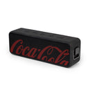 Caixa de Som com Baixos Acentuados Preta | Sound Box Coca-Cola
