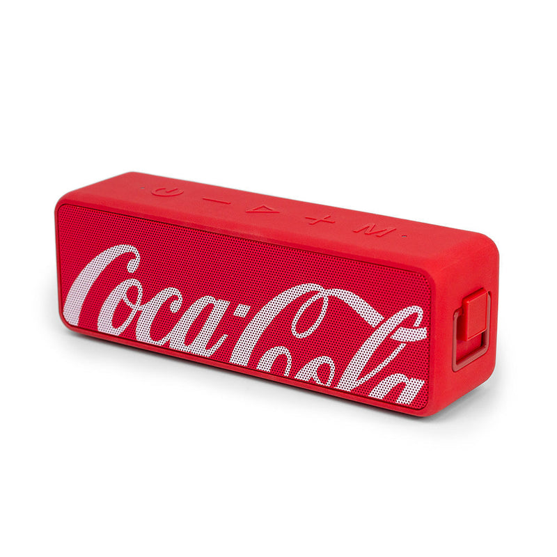 Caixa de Som com Baixos Acentuados Vermelha | Sound Box Coca-Cola