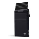 Slim RFID Blocking Wallets,Pop Up Minimalist Card Holder for Men & Women Metal Thin Front Pocket Wallet Credit Card Holder with Elastic Coin Pocket