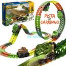 Pista de Carrinho de Dinossauros