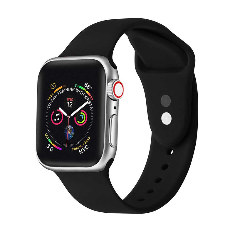 Pulseira Apple Watch® Silicone Preta 38/40/41mm - iWill
